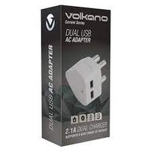 Load image into Gallery viewer, Volkano Current Series Dual USB Wall Charger