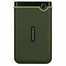 Load image into Gallery viewer, External Hard Drive 1TB 2.5", Military Green Transcend TS1TSJ25M3G StoreJet