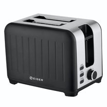 Load image into Gallery viewer, Eiger Alinea Nero Series 2-Slice Stainless Steel Toaster

