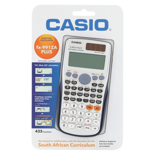 Casio FX-991ZA Plus Scientific Calculator