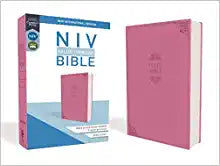 NIV, Value Thinline Bible, Leathersoft, Pink, Comfort Print