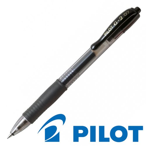Pilot G-2 Fine Retractable Gel Pen Black