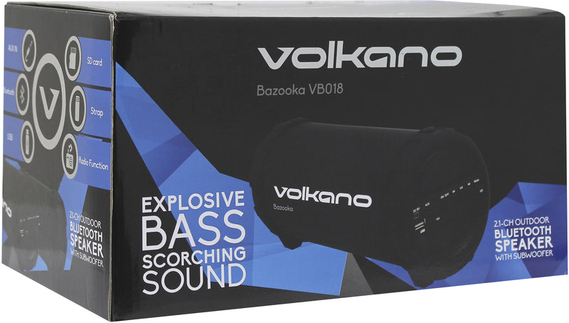 Bluetooth Speaker Bazooka Series Channel 6 watt Portable