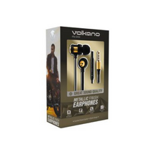 Load image into Gallery viewer, VOLKANO Earphones ALLOY SERIES AUX SILVER
