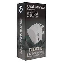 Load image into Gallery viewer, Volkano Current Series Dual USB Wall Charger

