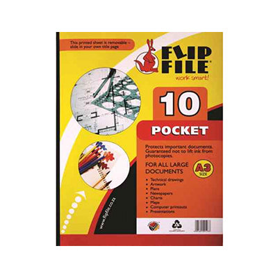 FLIP FILE A3 10 Pocket