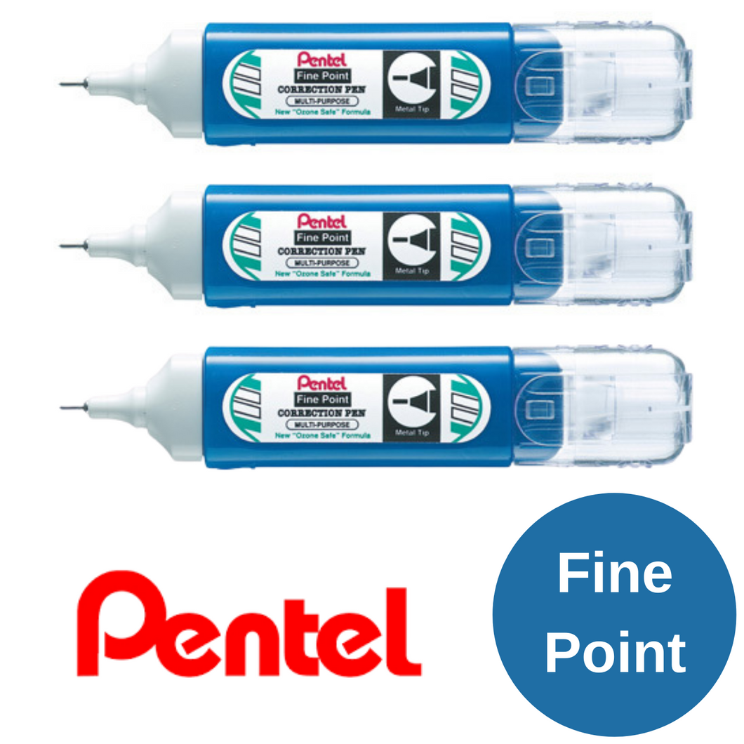 Pentel Micro Correct Correction Fluid Pen 12ml