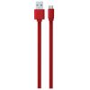 Volkano CABLE MICRO USB SLIM SERIES in RED