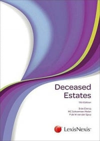 DECEASED ESTATES (REFER ISBN 9780639012094)