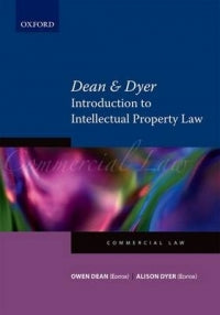 DEAN AND DYER INTRODUCTION TO INTELLECTUAL PROPERTY LAW