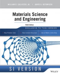 MATERIALS SCIENCE AND ENGINEERING (ISE)