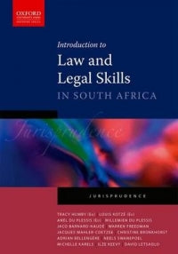 INTRO TO LAW AND LEGAL SKILLS IN SA (REFER ISBN 9780190748111)