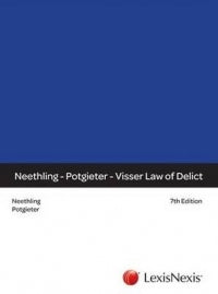 LAW OF DELICT (REFER ISBN 9780639012209)